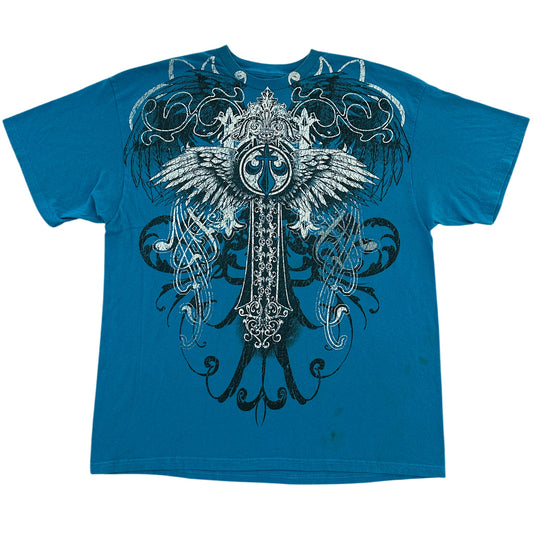 2000s Gothic Cross Tee