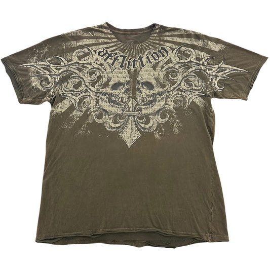 2000s Affliction Skull Tee