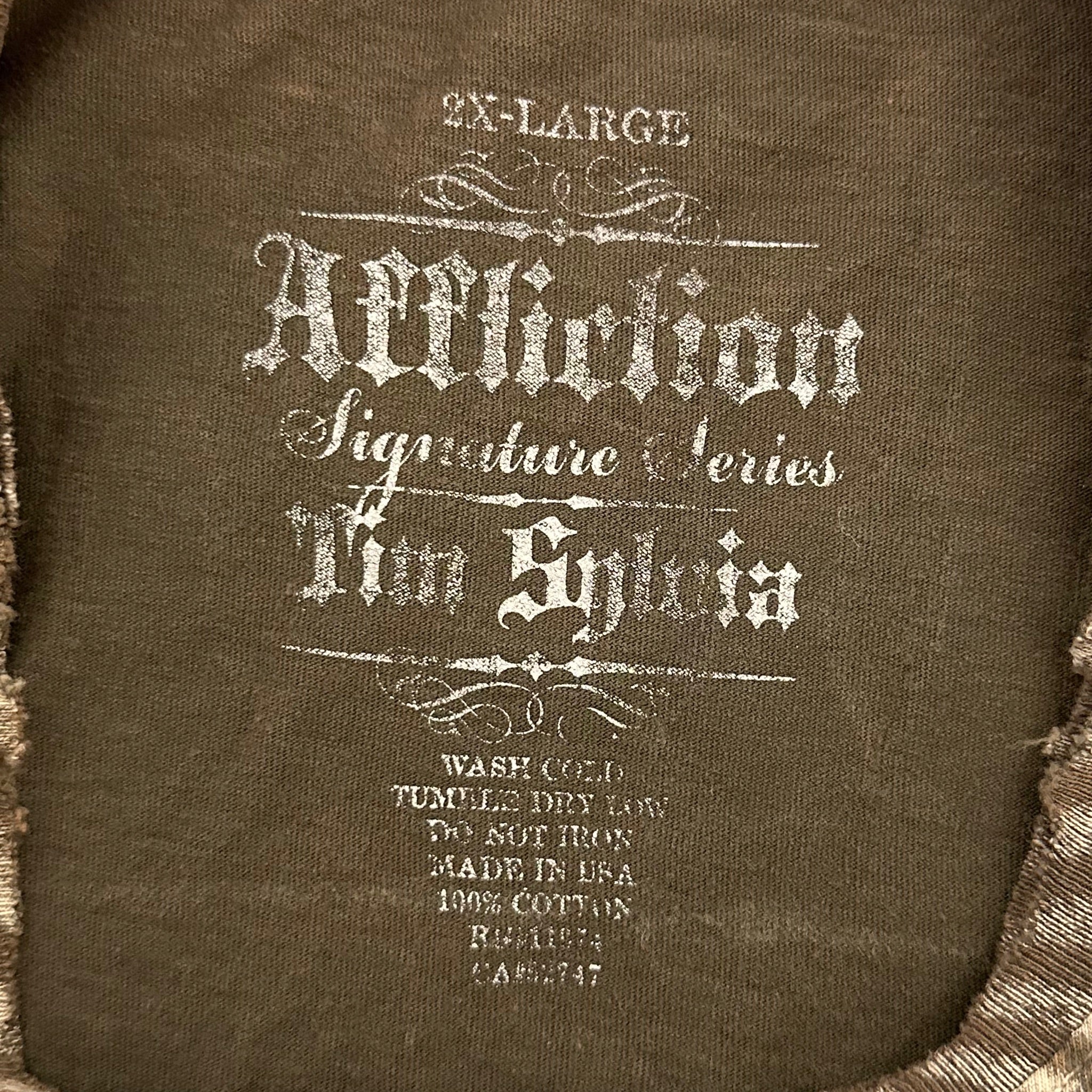 2000s Affliction Skull Tee