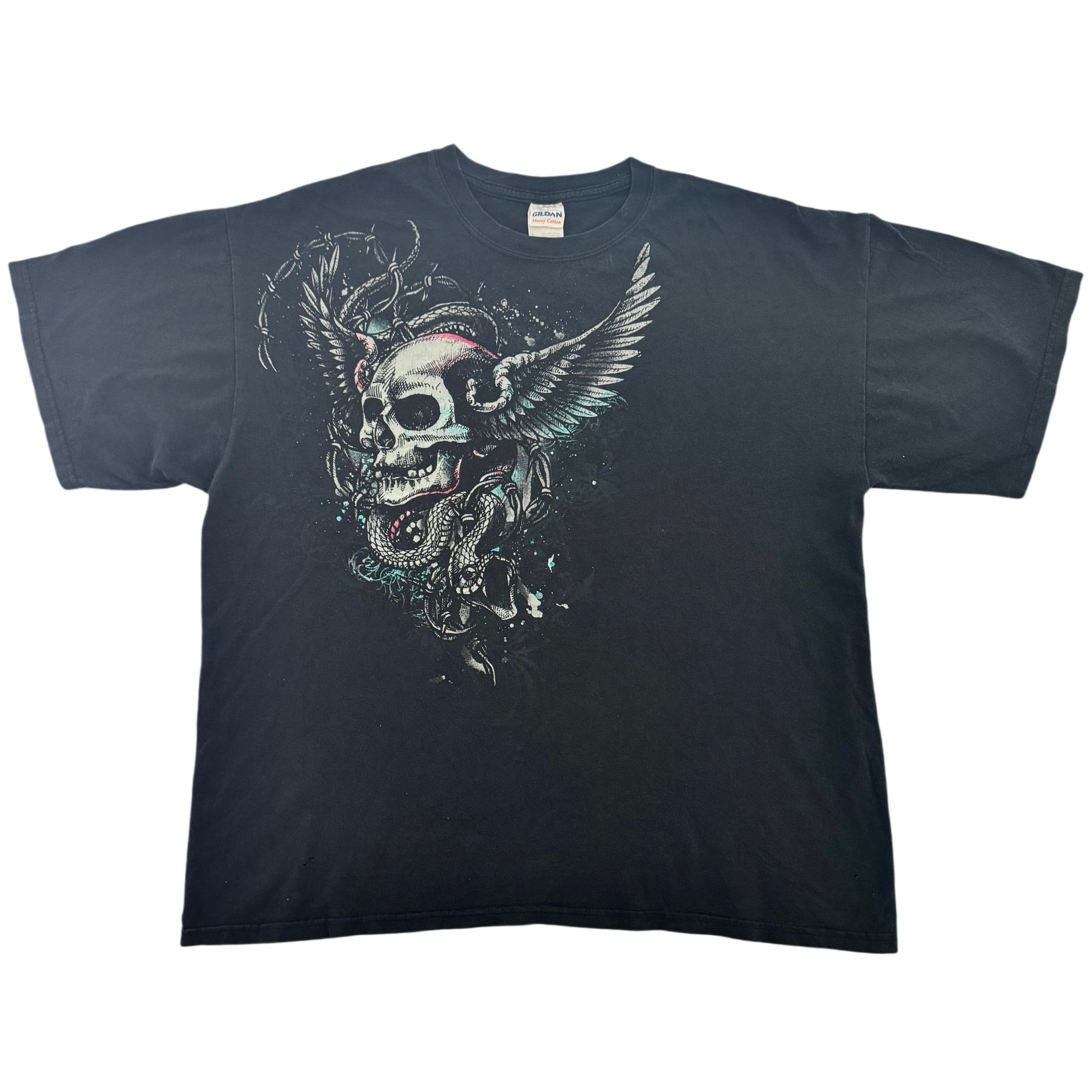 Winged Skull Graphic Tee